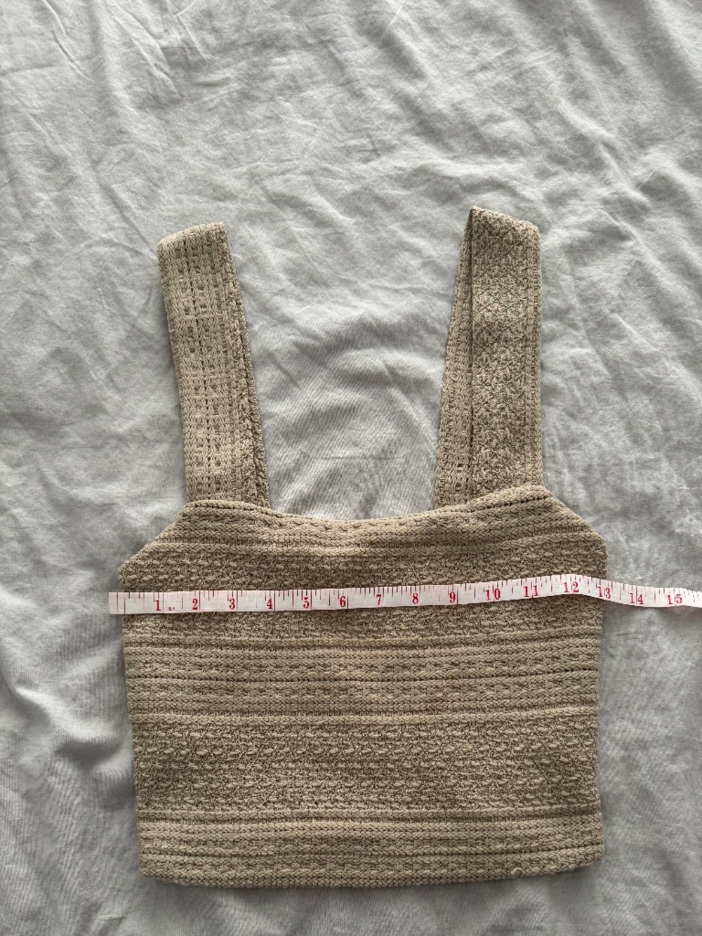 Dynamite Textured Crop Top - Picture 6 of 7